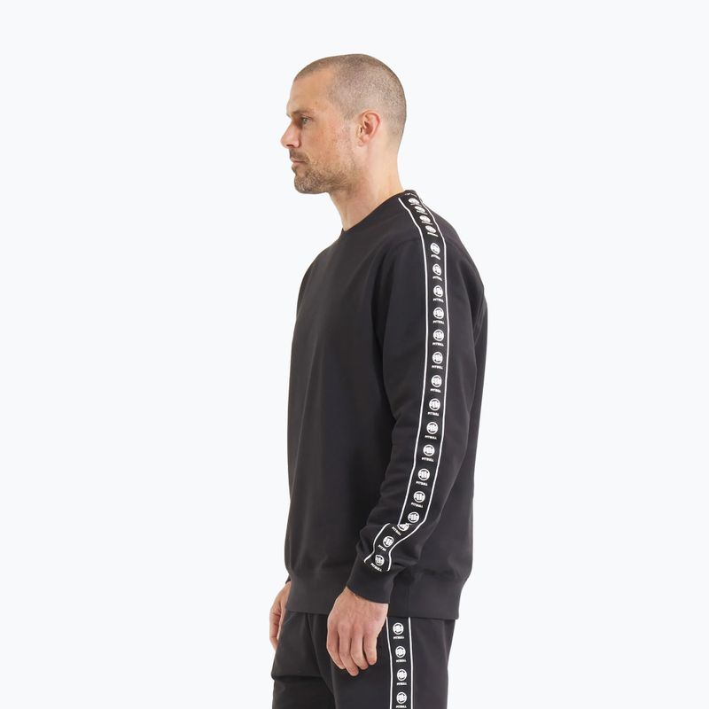 Bluză pentru bărbați Pitbull Tape Nugget Crewneck Sweatshirt black 4