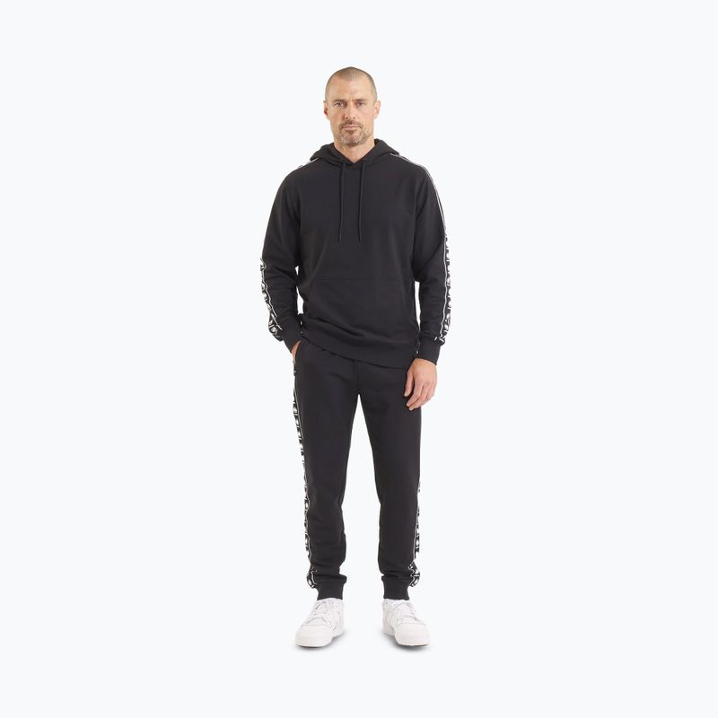 Hanorac pentru bărbați Pitbull Tape Nugget Hooded Sweatshirt black 2