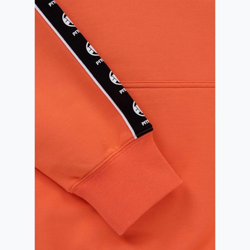 Hanorac pentru bărbați  Pitbull Tape Nugget Hooded Sweatshirt bright salmon 10