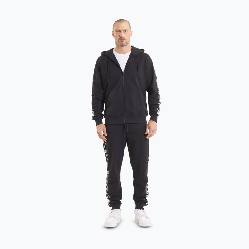 Hanorac pentru bărbați  Pitbull Tape Nugget Hooded Zip Sweatshirt black 2
