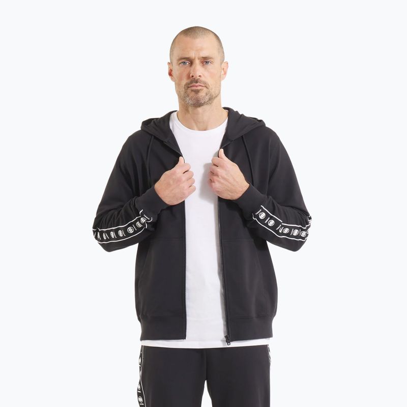 Hanorac pentru bărbați  Pitbull Tape Nugget Hooded Zip Sweatshirt black 5