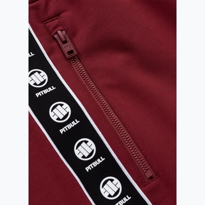 Pantaloni pentru bărbați Pitbull Tape Nugget Jogging burgundy 8