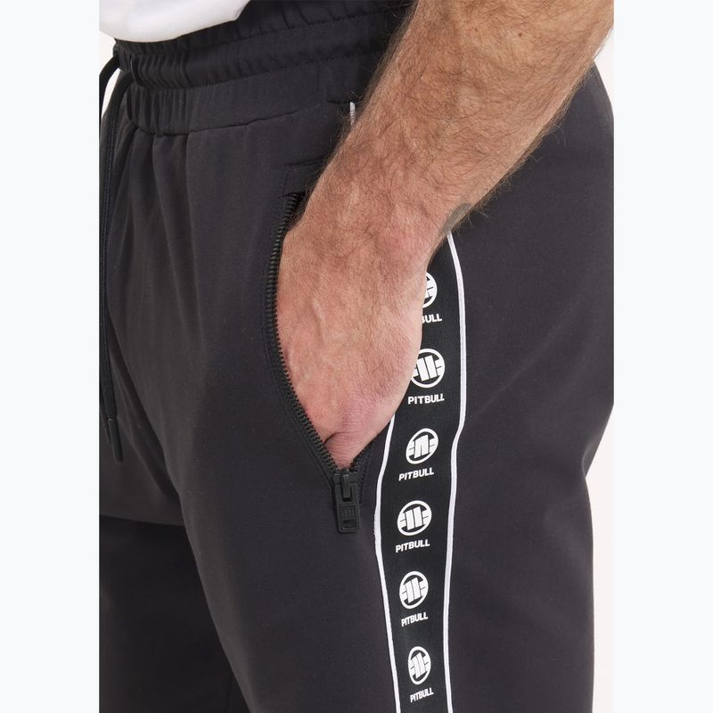 Pantaloni scurți pentru bărbați Pitbull Tape Nugget black 4