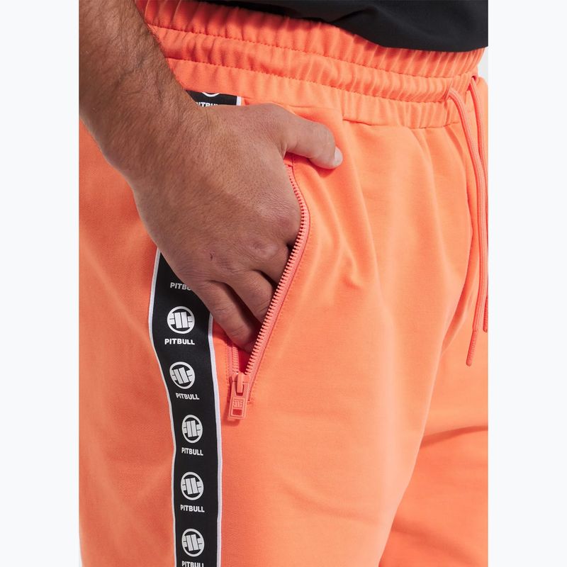 Pantaloni scurți pentru bărbați Pitbull Tape Nugget bright salmon 4