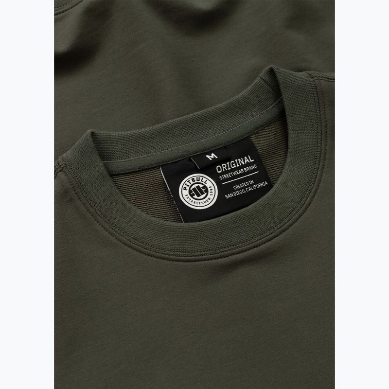 Bluză pentru bărbați  Pitbull Para Bellum Crewneck Sweatshirt old green 3