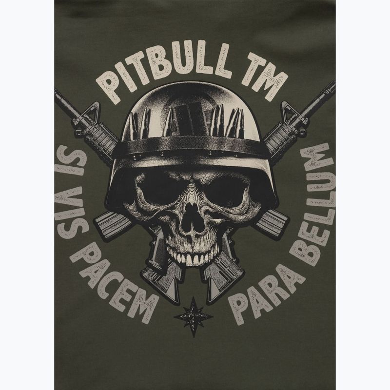 Bluză pentru bărbați  Pitbull Para Bellum Crewneck Sweatshirt old green 5