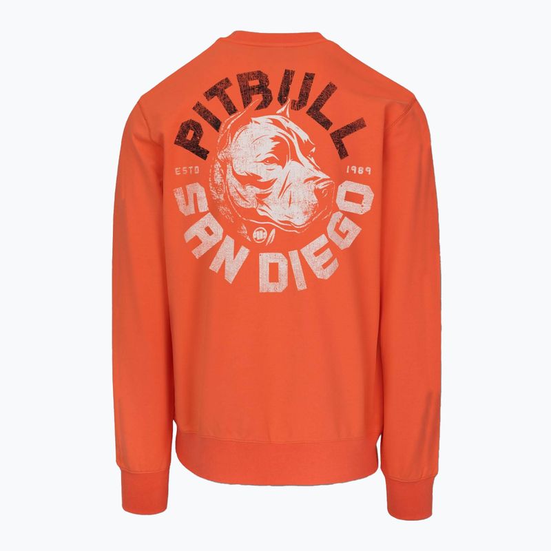 Bluză pentru bărbați Pitbull Dog Sd Crewneck Sweatshirt bright salmon 2