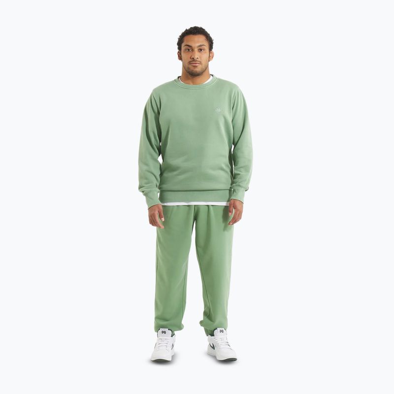 Bluză pentru bărbați Pitbull Lancaster 2 Crewneck Sweatshirt washed green 2