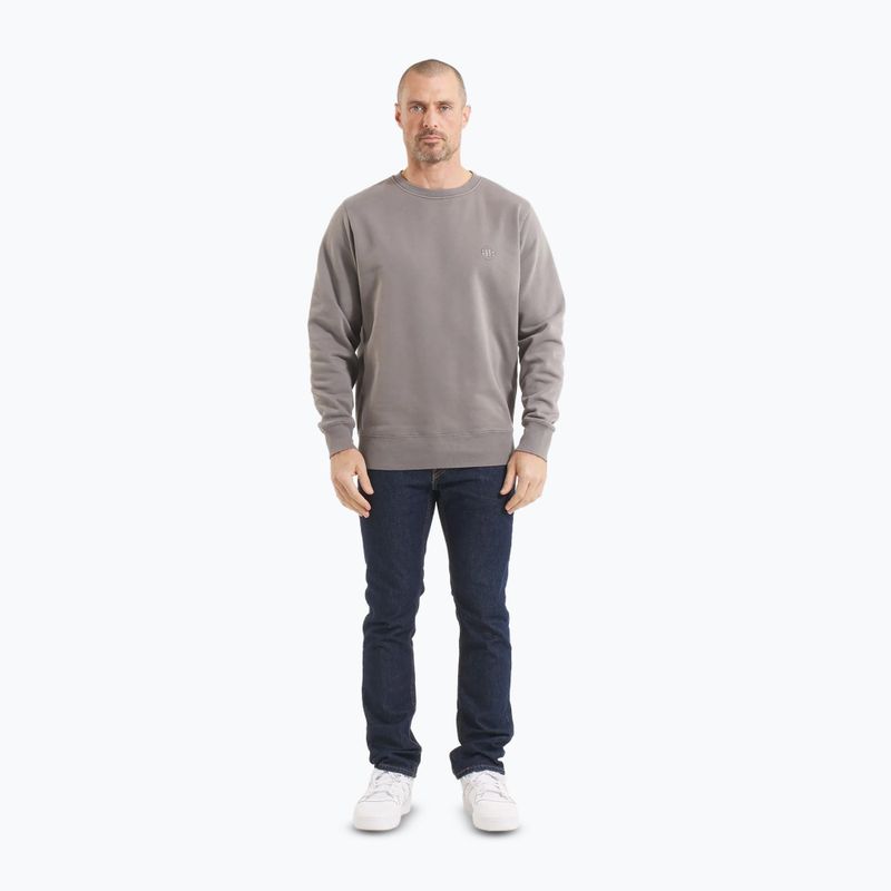 Bluză pentru bărbați Pitbull Lancaster 2 Crewneck Sweatshirt washed grey 2