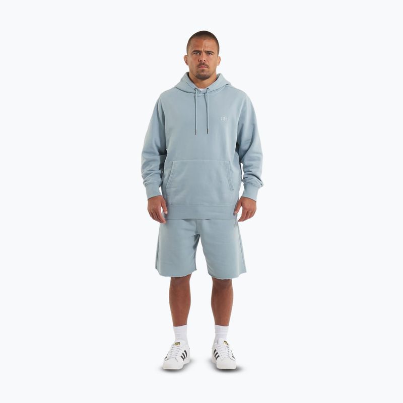 Hanorac pentru bărbați Pitbull Lancaster 2 Hooded Sweatshirt washed blue 2