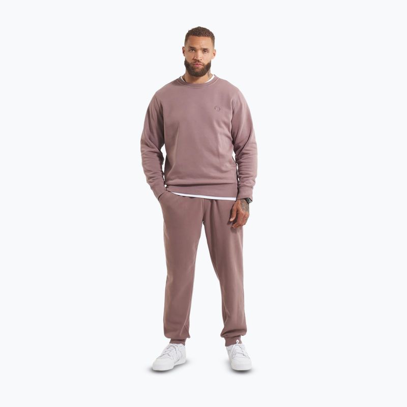 Pantaloni pentru bărbați Pitbull Lancaster 2 Track Pants washed burgundy 2