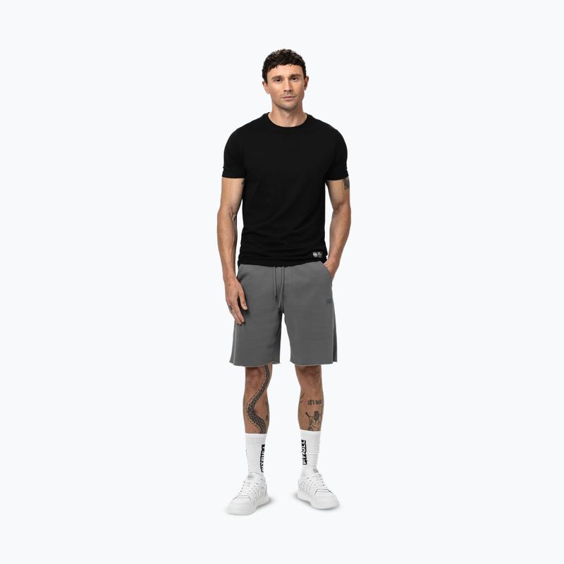 Pantaloni scurți pentru bărbați Pitbull Lancaster 2 washed grey 2