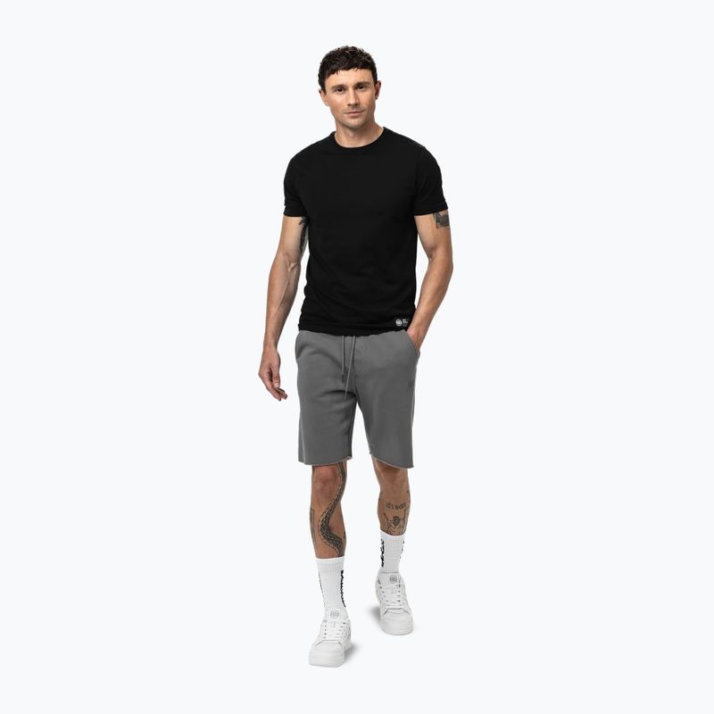 Pantaloni scurți pentru bărbați Pitbull Lancaster 2 washed grey 5