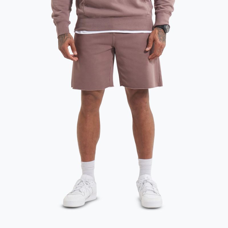 Pantaloni scurți pentru bărbați Pitbull Lancaster 2 washed burgundy