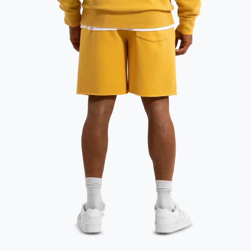Pantaloni scurți pentru bărbați Pitbull Lancaster 2 washed yellow 3