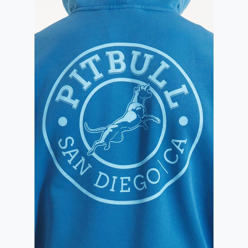 Hanorac Pitbull Vintage Boxing Hooded Sweatshirt shade blue 5