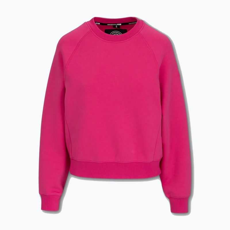 Bluză pentru femei Pitbull Discovery Crewneck Sweatshirt raspberry red 4