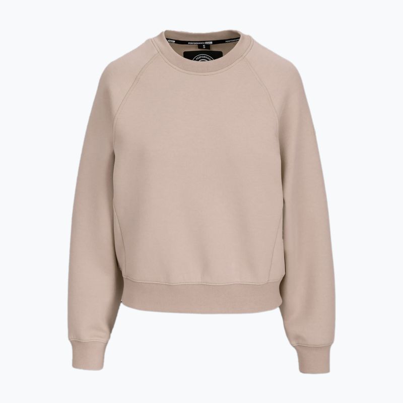 Bluză pentru femei Pitbull Discovery Crewneck Sweatshirt sand 5