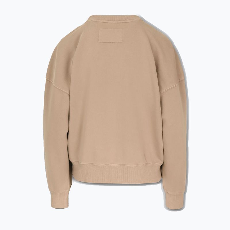 Bluză pentru femei  Pitbull Manzanita Heart Crewneck Sweatshirt sand 5