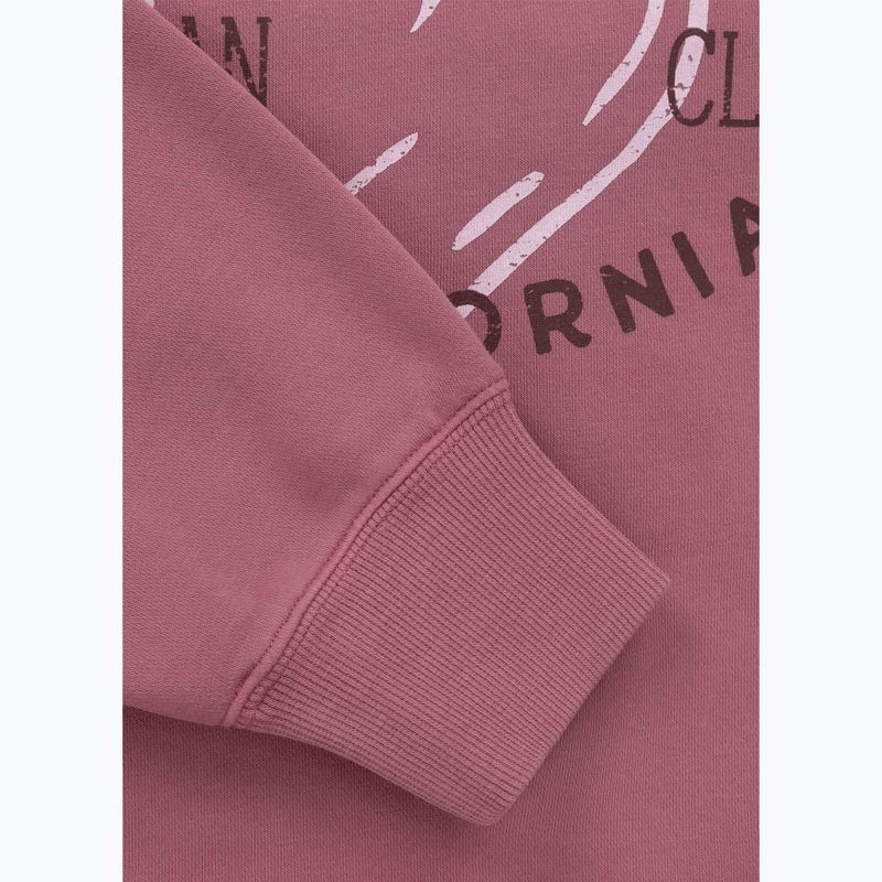 Bluză pentru femei Pitbull Manzanita Heart Crewneck Sweatshirt pink 10