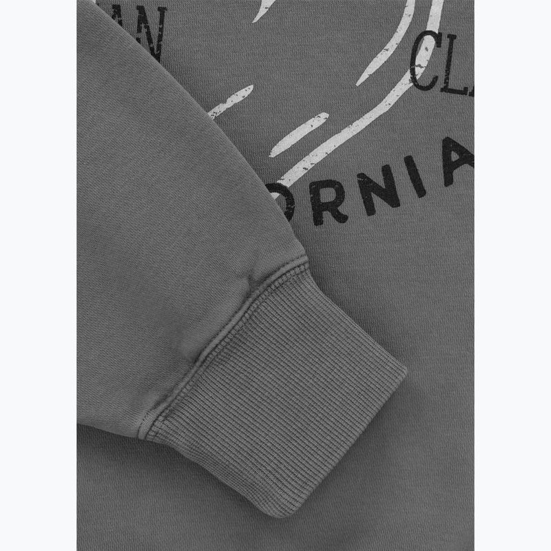 Bluză pentru femei  Pitbull Manzanita Heart Crewneck Sweatshirt washed grey 8