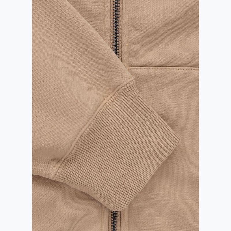 Hanorac pentru femei  Pitbull Manzanita Heart Hooded Zip Sweatshirt sand 7