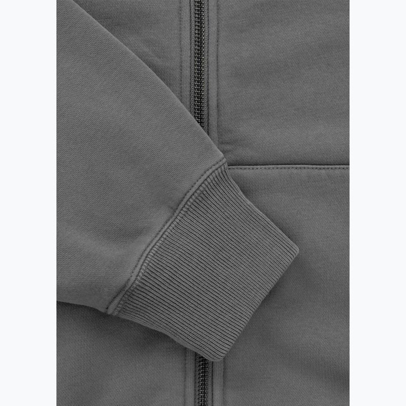 Hanorac pentru femei  Pitbull Manzanita Heart Hooded Zip Sweatshirt washed grey 9