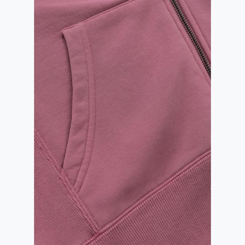 Hanorac pentru femei Pitbull Manzanita Heart Hooded Zip Sweatshirt pink 11