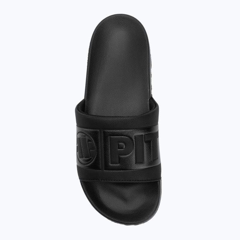 Papuci pentru bărbați Pitbull Hilltop black/black 5