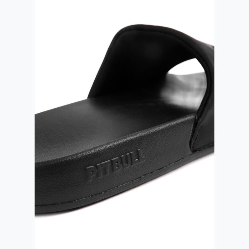 Papuci pentru bărbați Pitbull Hilltop black/black 8