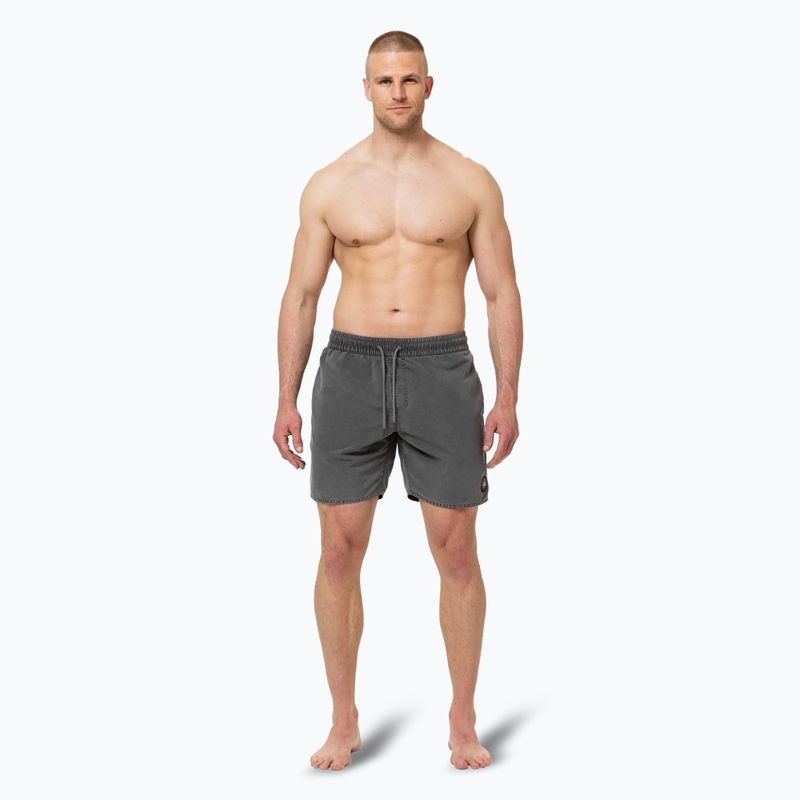 Pantaloni scurți de baie pentru bărbați Pitbull Balfour dark graphite 2