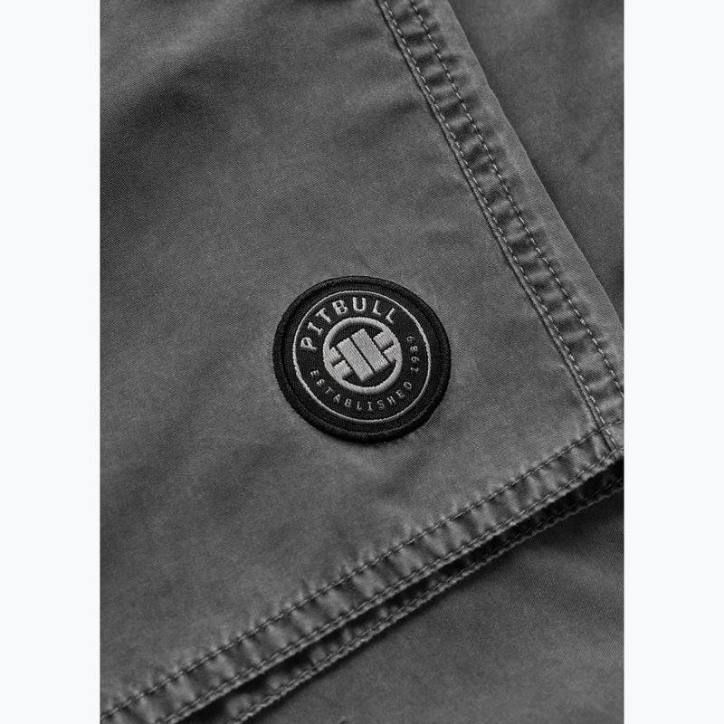 Pantaloni scurți de baie pentru bărbați Pitbull Balfour dark graphite 6