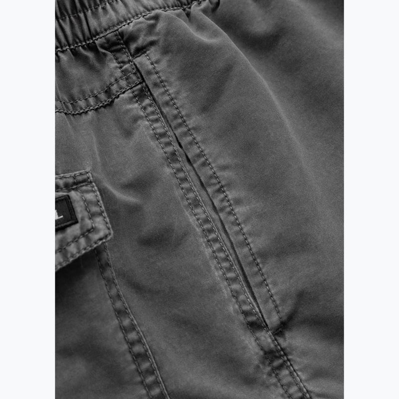 Pantaloni scurți de baie Pitbull Balfour pentru bărbați, grafit închis 7