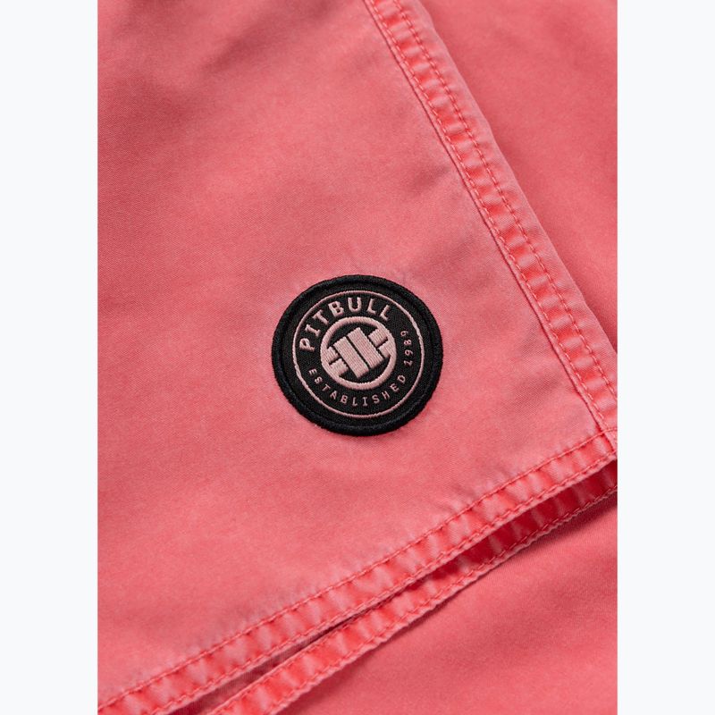 Pantaloni scurți de baie pentru bărbați Pitbull Balfour flame red 6
