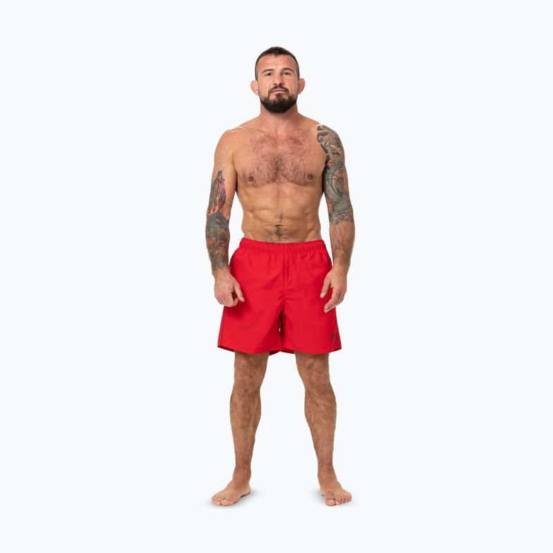 Șorturi de baie pentru bărbați Pitbull Crownhill red 2