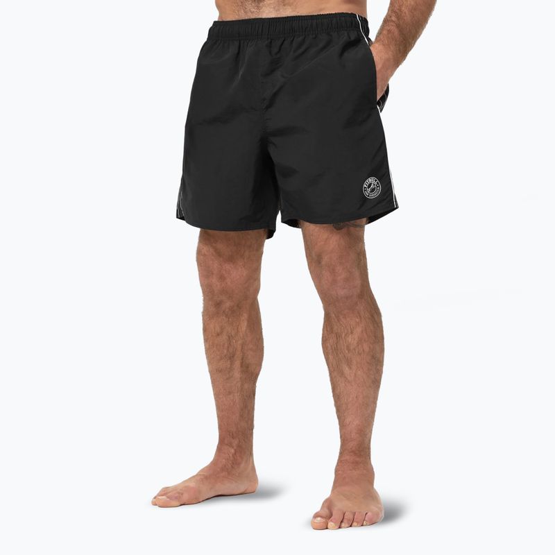 Pantaloni scurți de baie pentru bărbați Pitbull Crownhill black 4