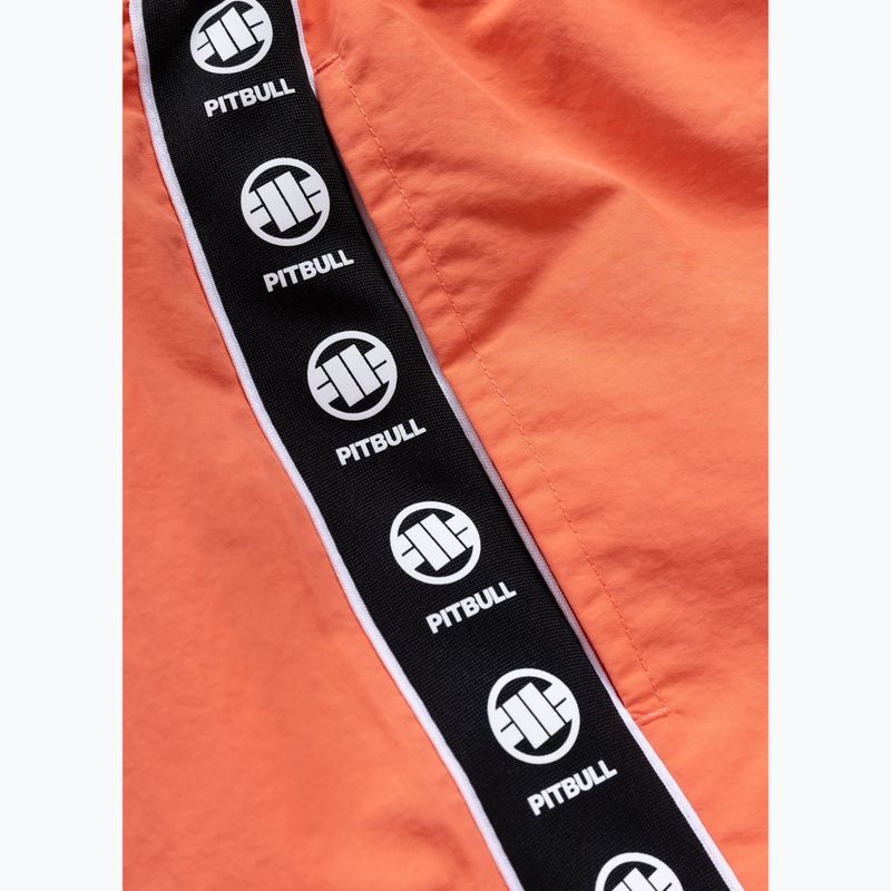 Pantaloni scurți de baie pentru bărbați Pitbull Blackmore bright salmon 4
