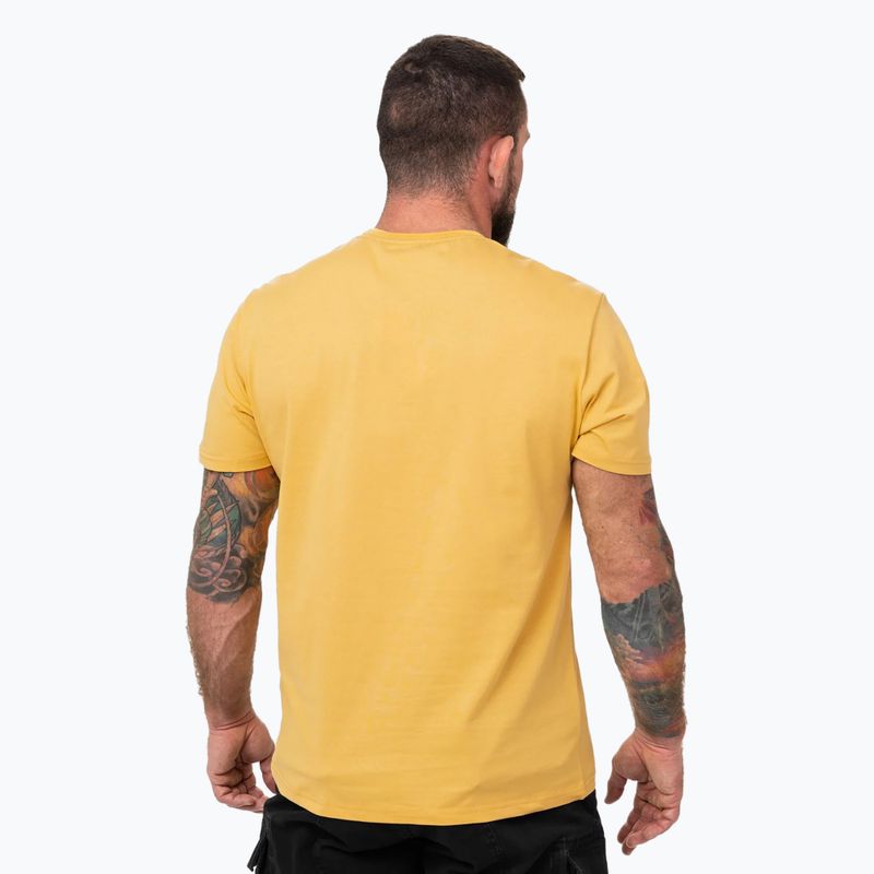 Tricou pentru bărbați Pitbull San Diego Ins. pale yellow 3
