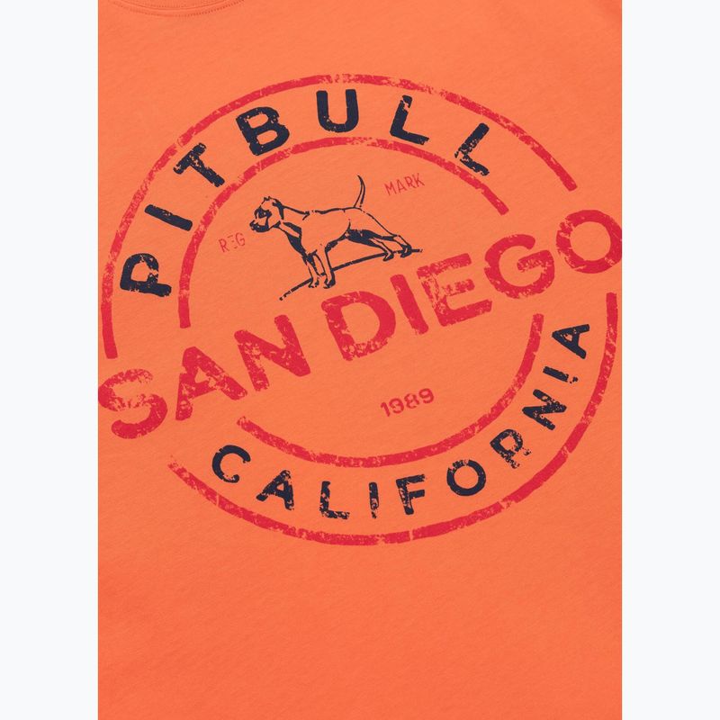 Tricou pentru bărbați Pitbull San Diego Ins. fluo orange 7