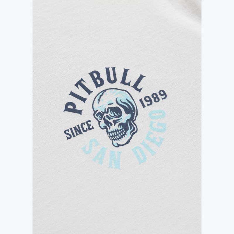 Tricou pentru bărbați Pitbull Skull Surf white/blue 4