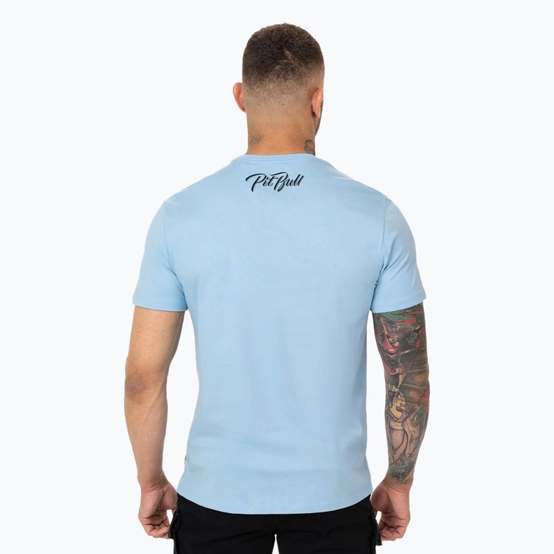Tricou pentru bărbați Pitbull El Jeffe light blue 3
