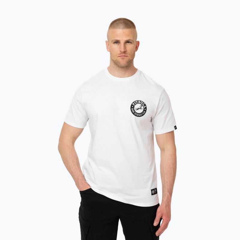 Tricou pentru bărbați Pitbull San Diego CA black/white 3
