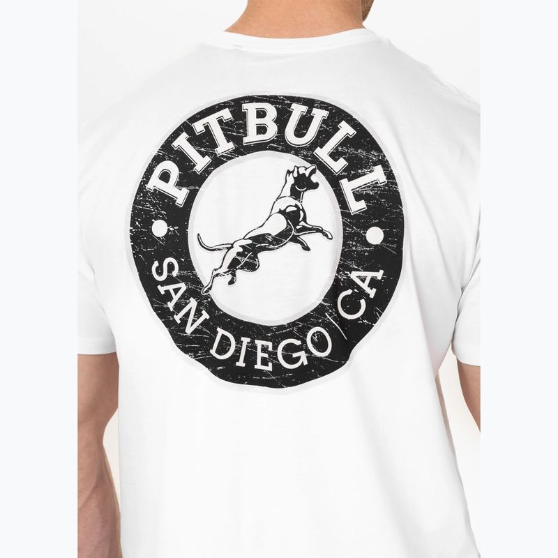 Tricou pentru bărbați Pitbull San Diego CA black/white 4