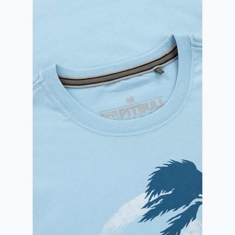Tricou pentru bărbați Pitbull Palms light blue 6