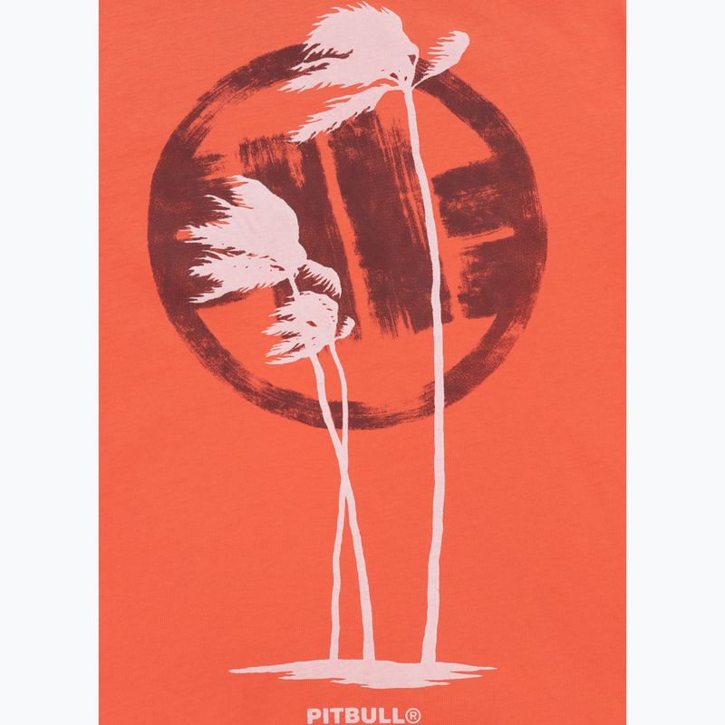 Tricou pentru bărbați Pitbull Palms bright salmon 7