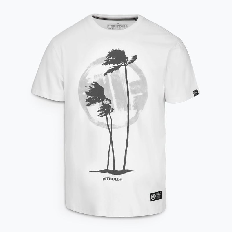 Tricou pentru bărbați Pitbull Palms white 4