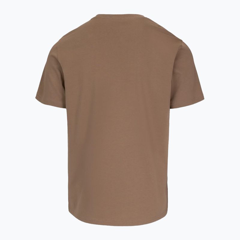 Tricou pentru bărbați Pitbull Logo Palms brown savana 5