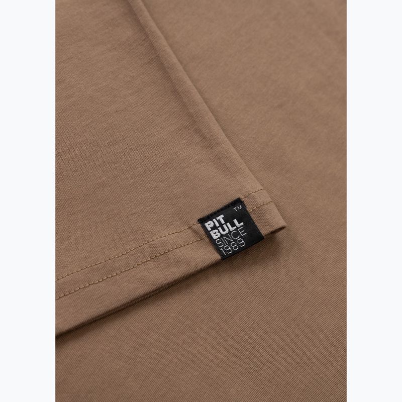 Tricou pentru bărbați Pitbull Logo Palms brown savana 8