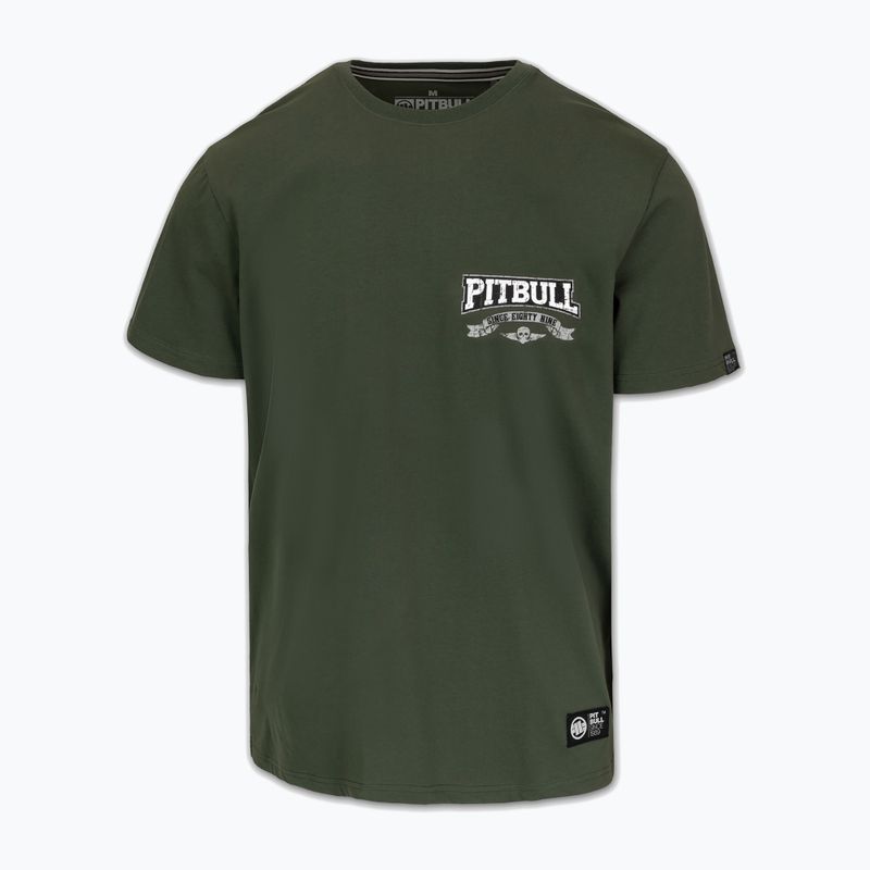 Tricou pentru bărbați Pitbull Troublemarker old green