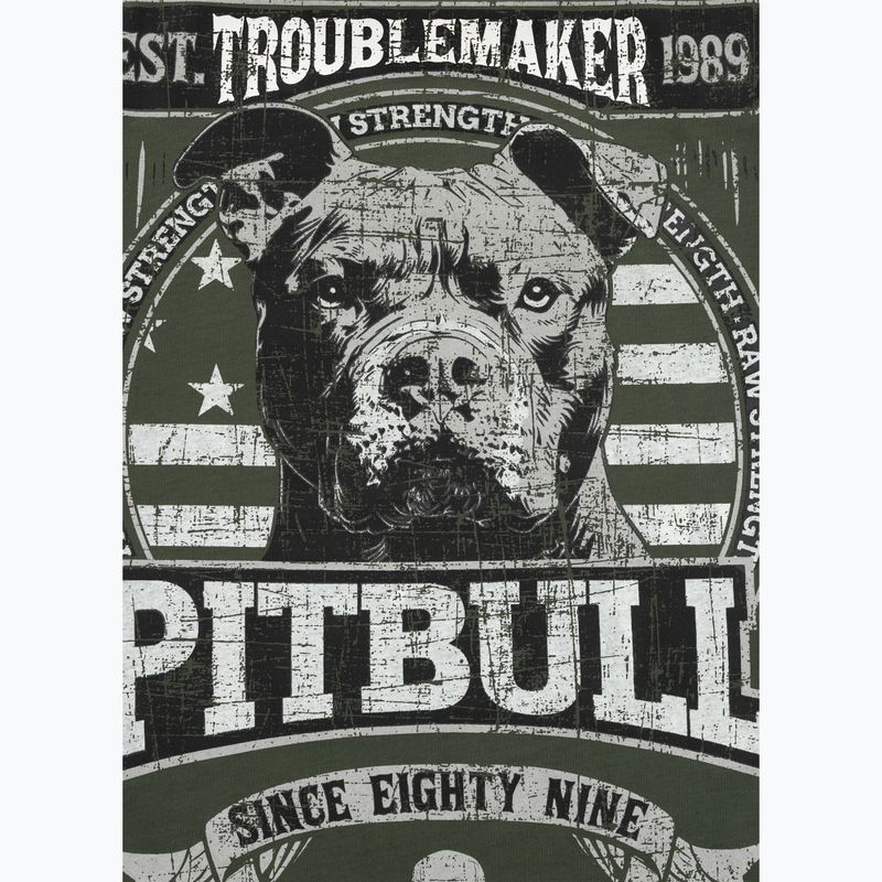 Tricou pentru bărbați Pitbull Troublemarker old green 5